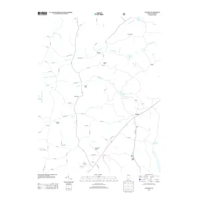 2013 Map of Gatchel, 2013 Print