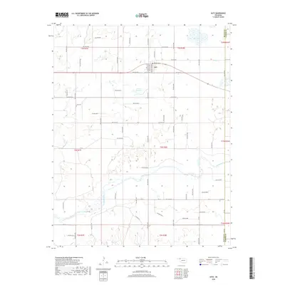 2018 Map of Gate, 2018 Print