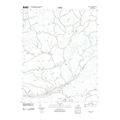 2010 Map of Gate City, 2010 Print