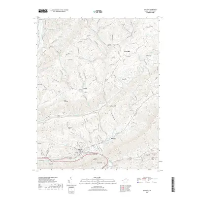 2019 Map of Gate City, 2019 Print