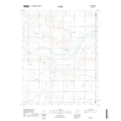 2018 Map of Gate NE, 2018 Print