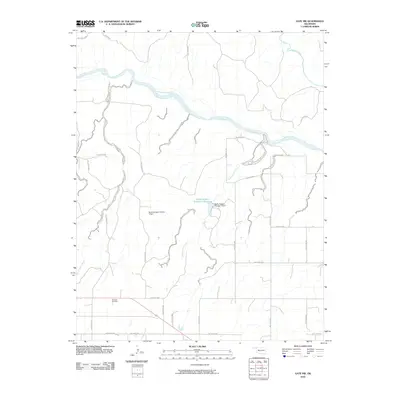 2010 Map of Gate NW, 2010 Print