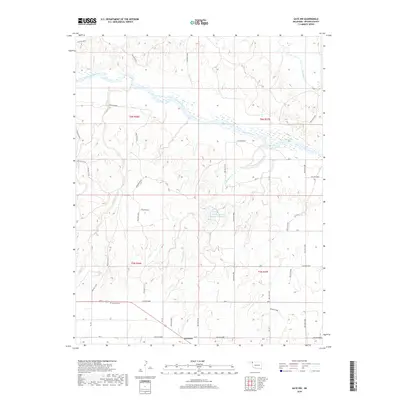 2018 Map of Gate NW, 2018 Print