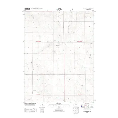 2013 Map of Gatehook Spring, 2013 Print