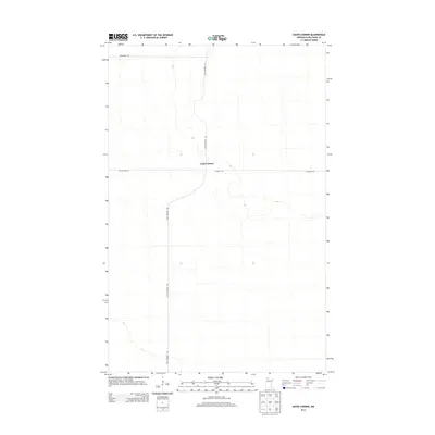 2013 Map of Gates Corner, 2013 Print