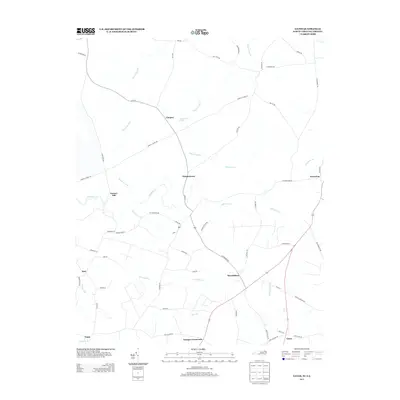 2013 Map of Gates, 2013 Print