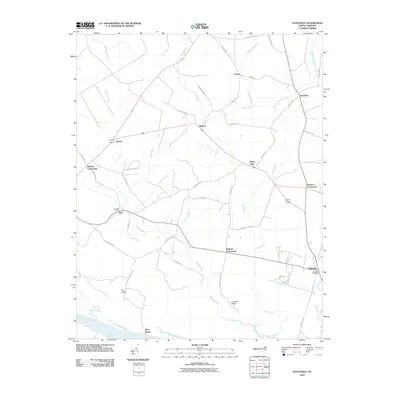 2010 Map of Gatesville, 2010 Print