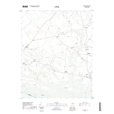 2019 Map of Gatesville, 2019 Print