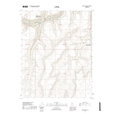 2018 Map of Gateway Rapids, 2018 Print