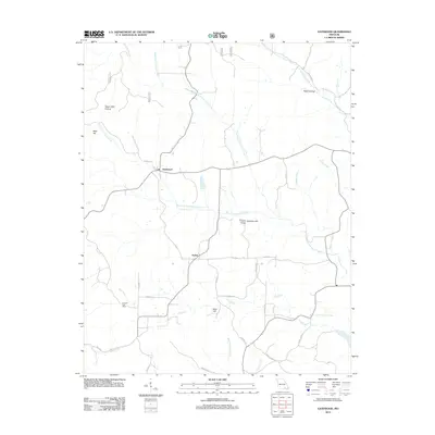 2012 Map of Gatewood, 2012 Print