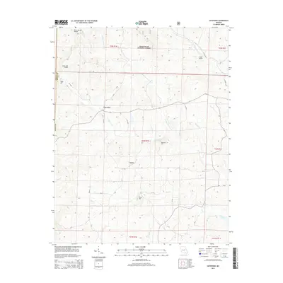 2015 Map of Gatewood, 2015 Print
