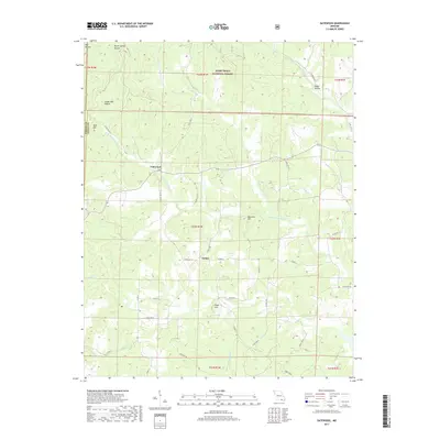 2017 Map of Gatewood, 2017 Print