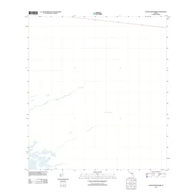 2012 Map of Gator Hook Swamp, 2012 Print