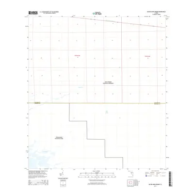 2015 Map of Gator Hook Swamp, 2015 Print