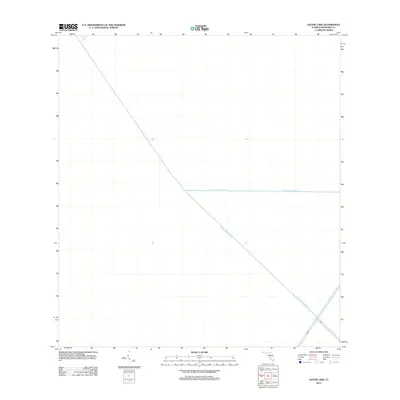 2012 Map of Gator Lake, 2012 Print