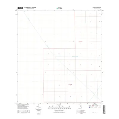 2015 Map of Gator Lake, 2015 Print