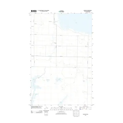 2013 Map of Gatzke NW, 2013 Print