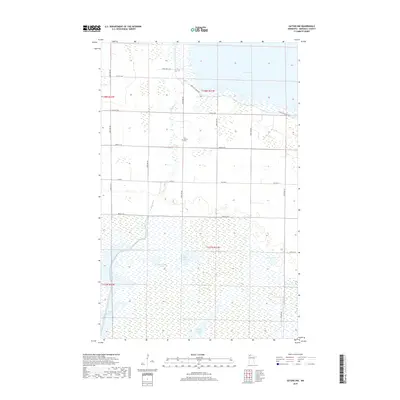 2019 Map of Gatzke NW, 2019 Print