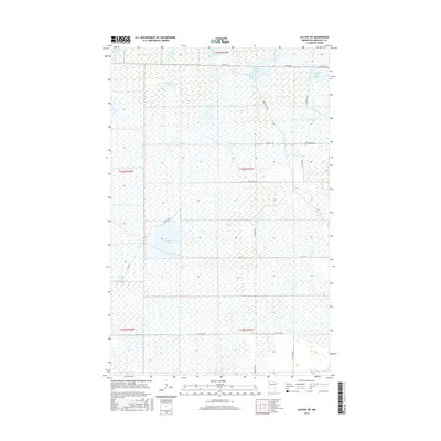 2016 Map of Gatzke SW, 2016 Print