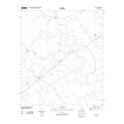 2010 Map of Gause, 2010 Print