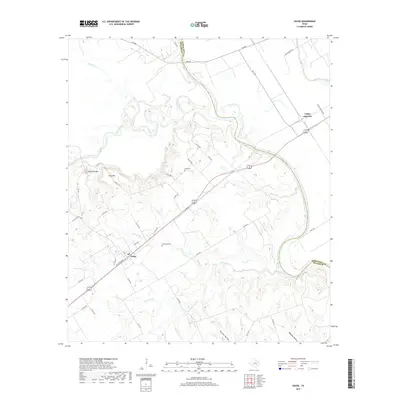 2019 Map of Gause, 2019 Print