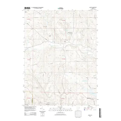 2013 Map of Gavers, 2013 Print