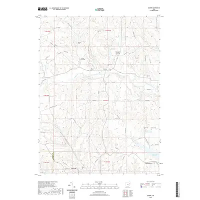 2019 Map of Gavers, 2019 Print