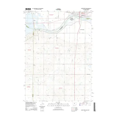 2015 Map of Gavins Point Dam, 2015 Print