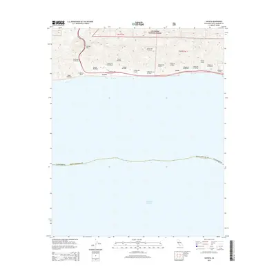 2015 Map of Gaviota, 2015 Print