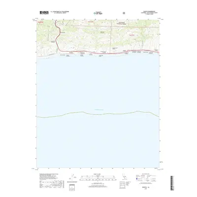 2018 Map of Gaviota, 2018 Print
