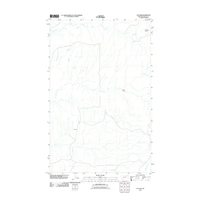2011 Map of Gay Dam, 2011 Print