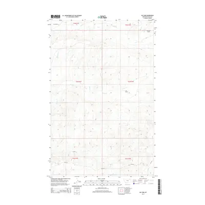 2014 Map of Gay Dam, 2014 Print
