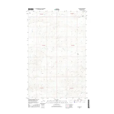 2017 Map of Gay Dam, 2017 Print