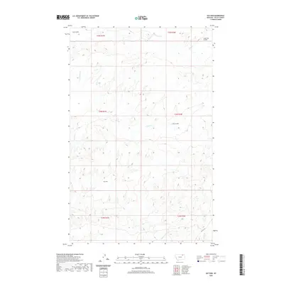 2020 Map of Gay Dam, 2020 Print