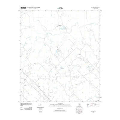 2010 Map of Gay Hill, 2010 Print