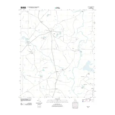 2011 Map of Gay, 2011 Print