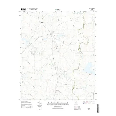 2017 Map of Gay, 2017 Print