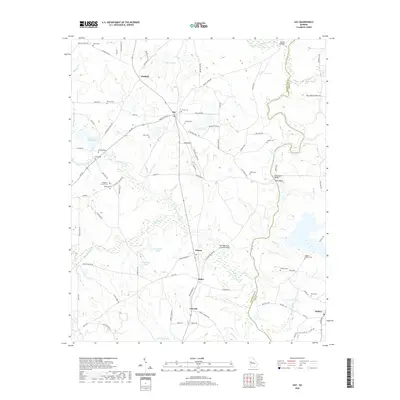 2020 Map of Gay, 2020 Print