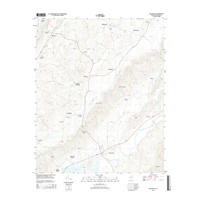 2014 Map of Gaylesville, 2014 Print
