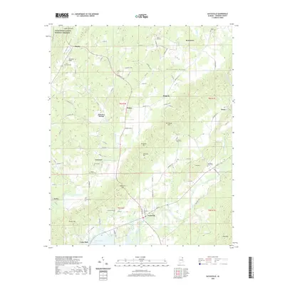 2020 Map of Gaylesville, 2020 Print