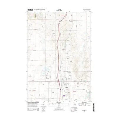 2014 Map of Gaylord, 2014 Print