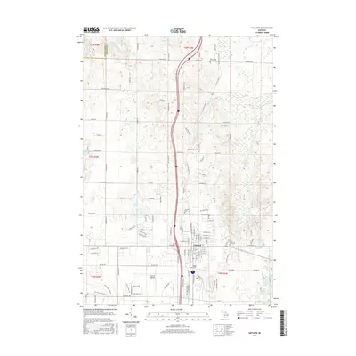 2017 Map of Gaylord, 2017 Print
