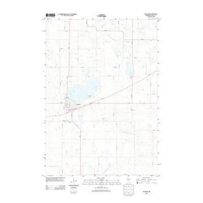 2013 Map of Gaylord, 2013 Print