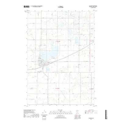 2019 Map of Gaylord, 2019 Print