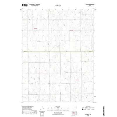 2018 Map of Gaylord SW, 2018 Print