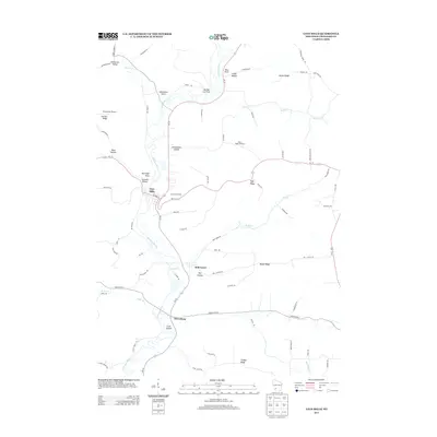 2013 Map of Gays Mills, 2013 Print