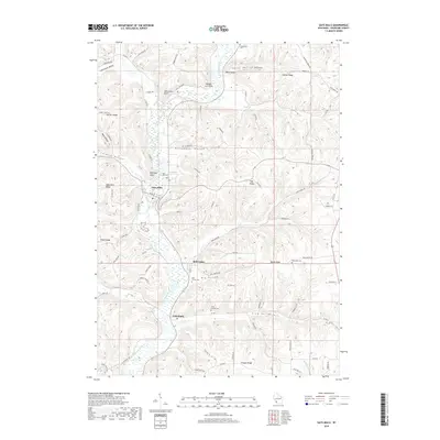 2018 Map of Gays Mills, 2018 Print
