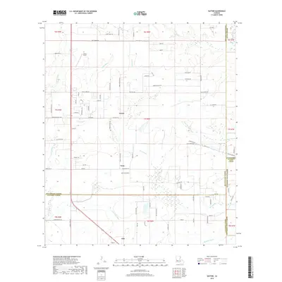 2018 Map of Gaytine, 2018 Print