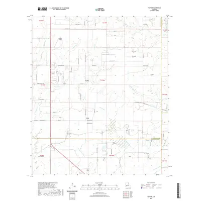2020 Map of Gaytine, 2020 Print