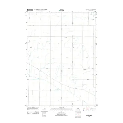 2012 Map of Gayville NE, 2012 Print